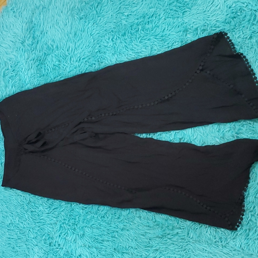 A. Byer Black Palazzo Pants